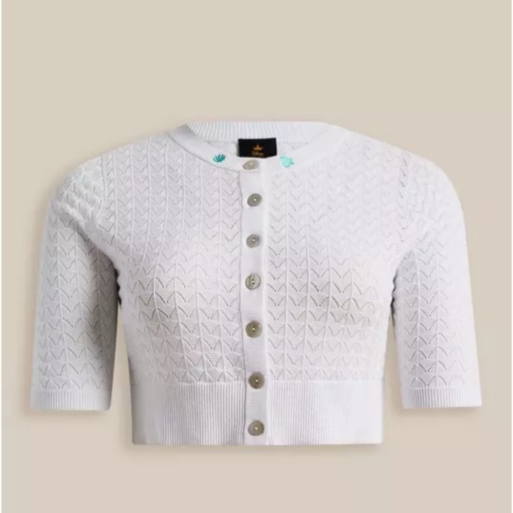 Torrid x Disneys little mermaid crop cardigan 2x 18/20